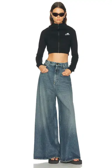 Balenciaga Super High Waist Wide Leg | Thumbnail 5
