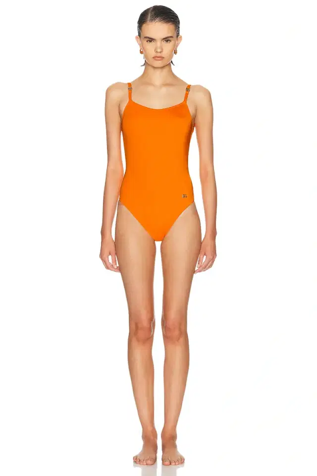 Dolce & Gabbana Jersey Stretch One Piece Swimsuit