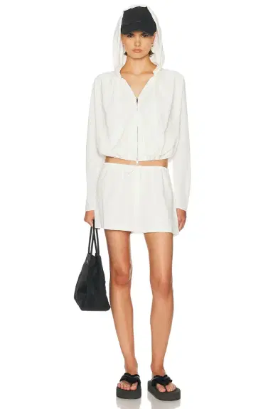 Alexander Wang Mid-Rise Pleated Short | Thumbnail 5 Alexander Wang Mid-Rise Pleated Short | Thumbnail 5
