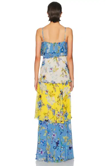 Hemant & Nandita Tiered Maxi Dress | Thumbnail 3 Hemant & Nandita Tiered Maxi Dress | Thumbnail 3