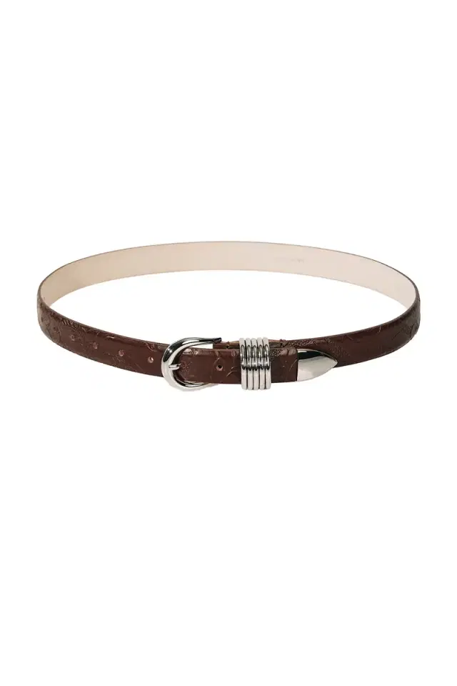 DEHANCHE Hollyhock Embossed Belt