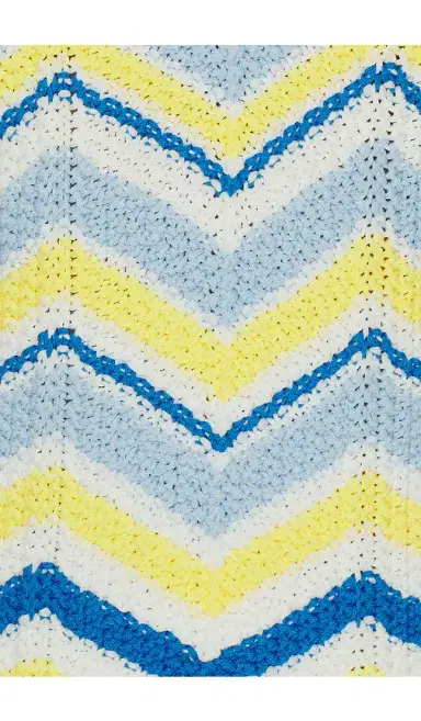 Kulani Kinis Chevron Knit Halter Tank Top | Thumbnail 5
