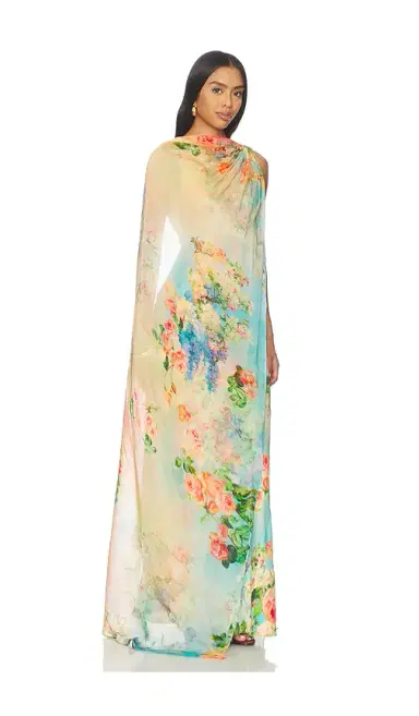Hemant & Nandita Maxi Dress With Sash | Thumbnail 3