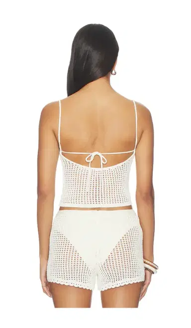 Lovers and Friends Malu Pointelle Tank Top | Thumbnail 3 Lovers and Friends Malu Pointelle Tank Top | Thumbnail 3