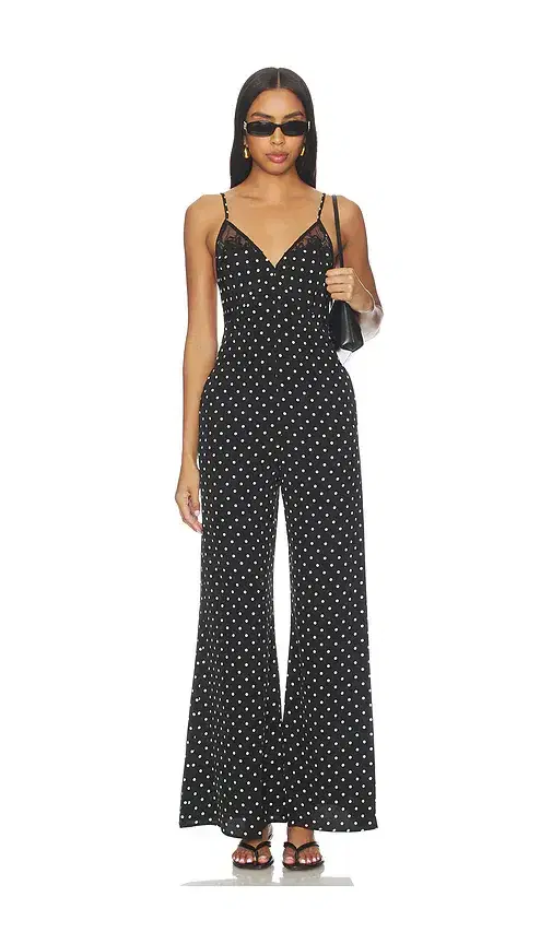 Fleur du Mal Open Back Jumpsuit