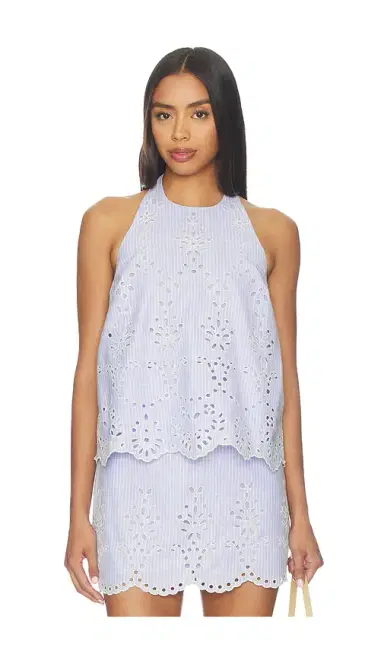 Hemant & Nandita Halter Neck Top | Thumbnail 2
