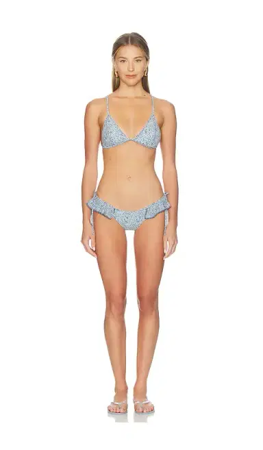 Montce Uno Ruffle Bows Bikini Bottom | Thumbnail 4