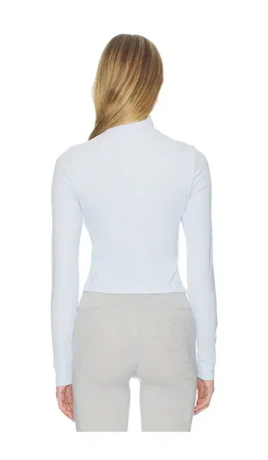 Nike Women's Tight Ribbed Quarter-zip Long-sleeve Top | Thumbnail 3