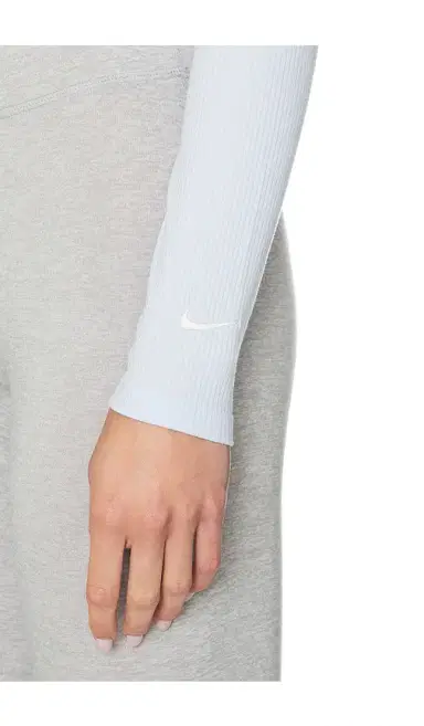 Nike Women's Tight Ribbed Quarter-zip Long-sleeve Top | Thumbnail 5