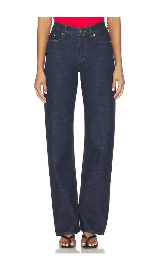 Casablanca Selvedge Embroidered Laurel Jeans