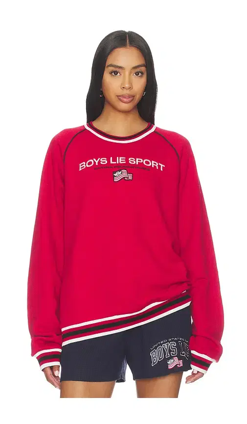 Boys Lie Sport Kara Crewneck Sweatshirt