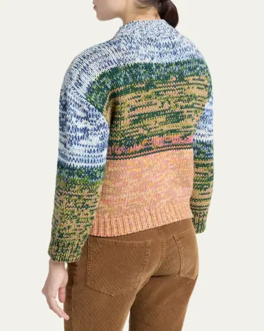 Stella McCartney Alpaca Jacquard Crewneck Sweater | Thumbnail 3 Stella McCartney Alpaca Jacquard Crewneck Sweater | Thumbnail 3
