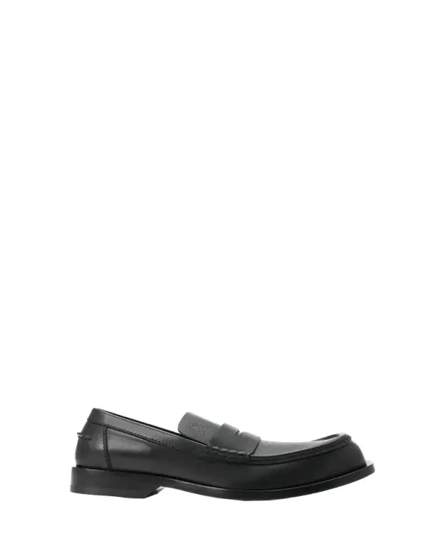 Loewe Men's Bobine Leather Penny Loafers