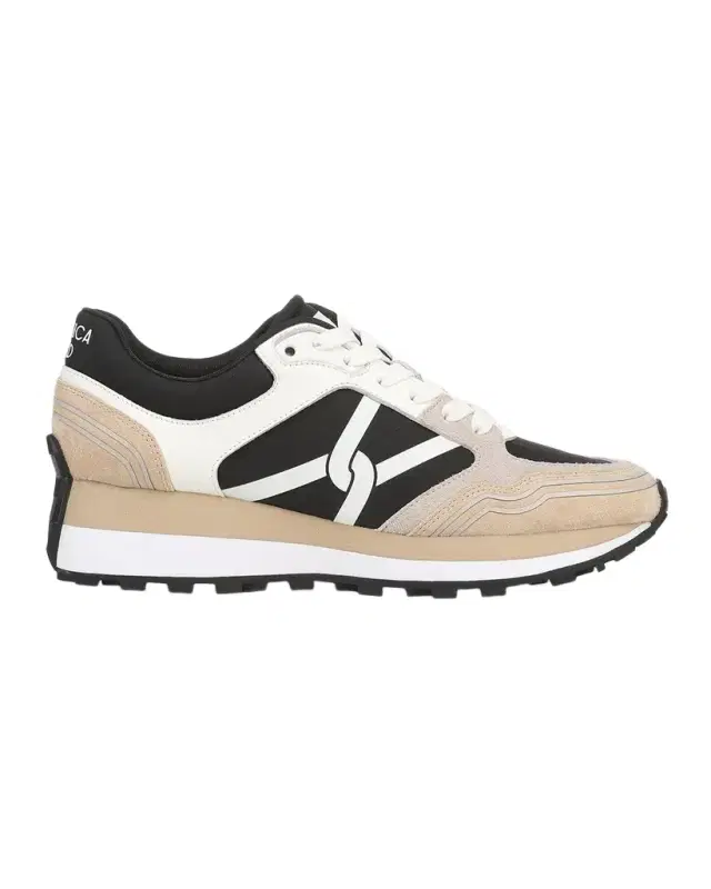 Veronica Beard Valentina Sport Mixed Leather Retro Sneakers