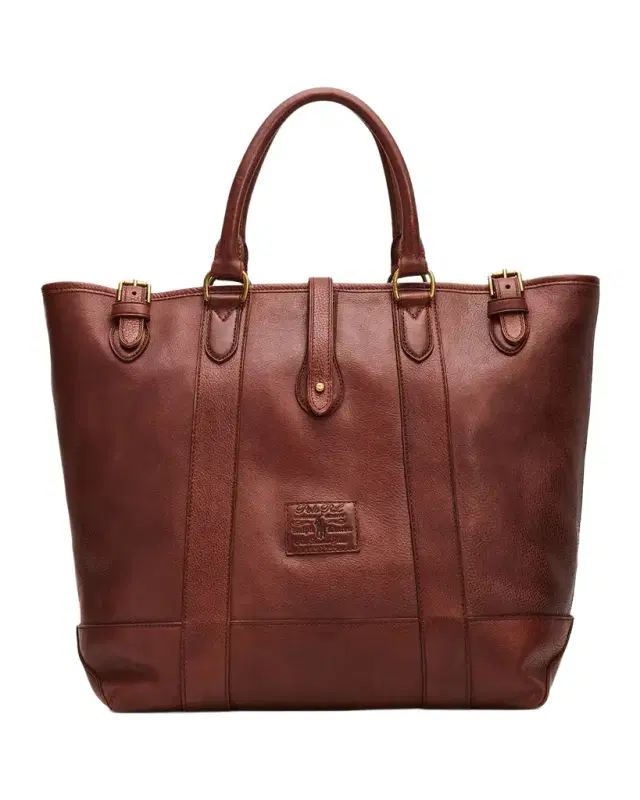Polo Ralph Lauren Men 's Heritage Leather Tote Bag