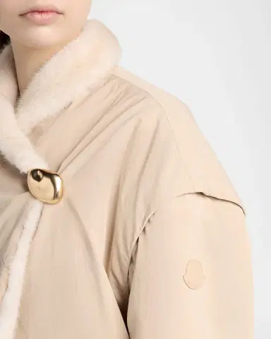 Moncler Chardonneret 2-in-1 Reversible Teddy Down Jacket | Thumbnail 5 Moncler Chardonneret 2-in-1 Reversible Teddy Down Jacket | Thumbnail 5
