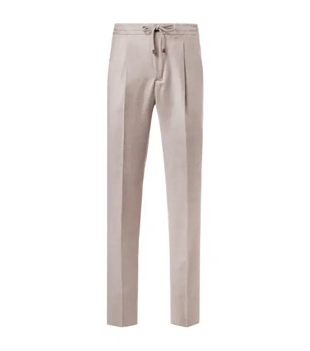 Slowear Virgin wool flannel slim pants