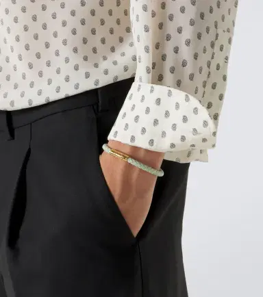 Tom Ford Braided leather bracelet | Thumbnail 4