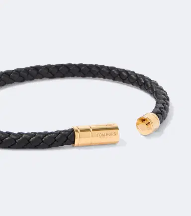 Tom Ford Braided leather bracelet | Thumbnail 3 Tom Ford Braided leather bracelet | Thumbnail 3