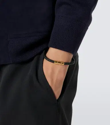 Tom Ford Braided leather bracelet | Thumbnail 4 Tom Ford Braided leather bracelet | Thumbnail 4