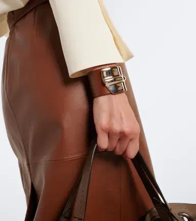 Max Mara Leather bracelet | Thumbnail 5 Max Mara Leather bracelet | Thumbnail 5