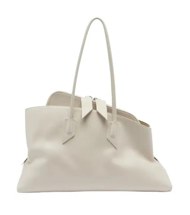 The Attico La Passeggiata Medium leather tote bag