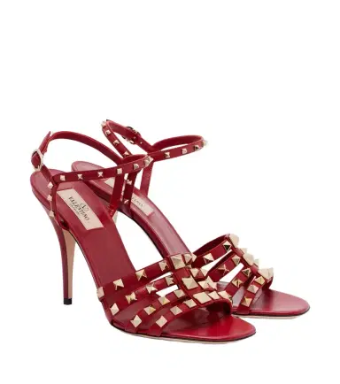 Valentino Garavani Rockstud leather sandals | Thumbnail 1 Valentino Garavani Rockstud leather sandals | Thumbnail 1