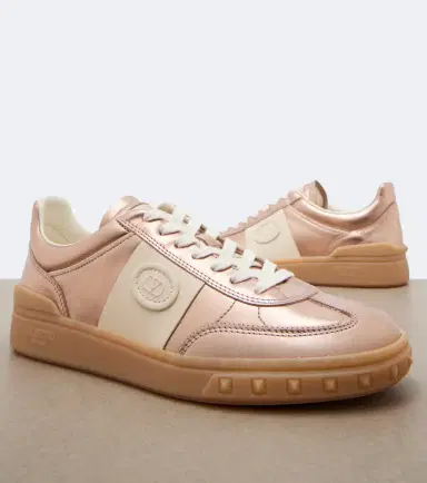 Valentino Garavani Upvillage metallic leather sneakers | Thumbnail 2