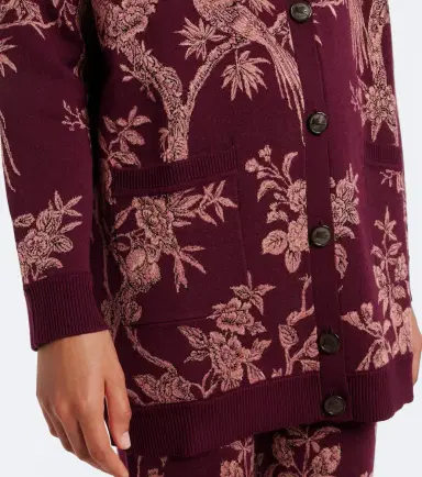 Etro Floral jacquard wool-blend cardigan | Thumbnail 7 Etro Floral jacquard wool-blend cardigan | Thumbnail 7