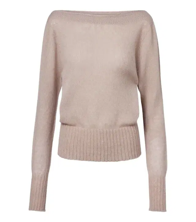 Cashmere and silk-blend sweater
