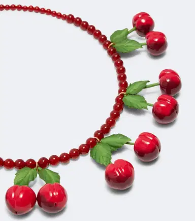 Jennifer Behr Maraschino beaded necklace | Thumbnail 2