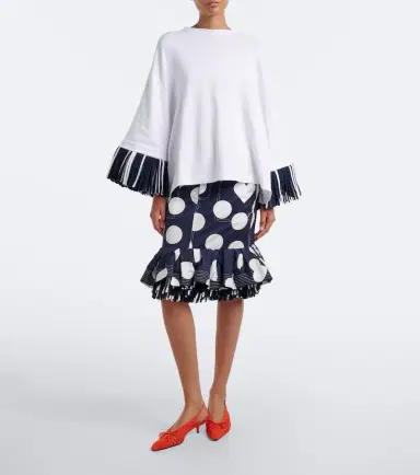 Jacquemus Cabana fringed cotton jersey T-shirt | Thumbnail 7 Jacquemus Cabana fringed cotton jersey T-shirt | Thumbnail 7