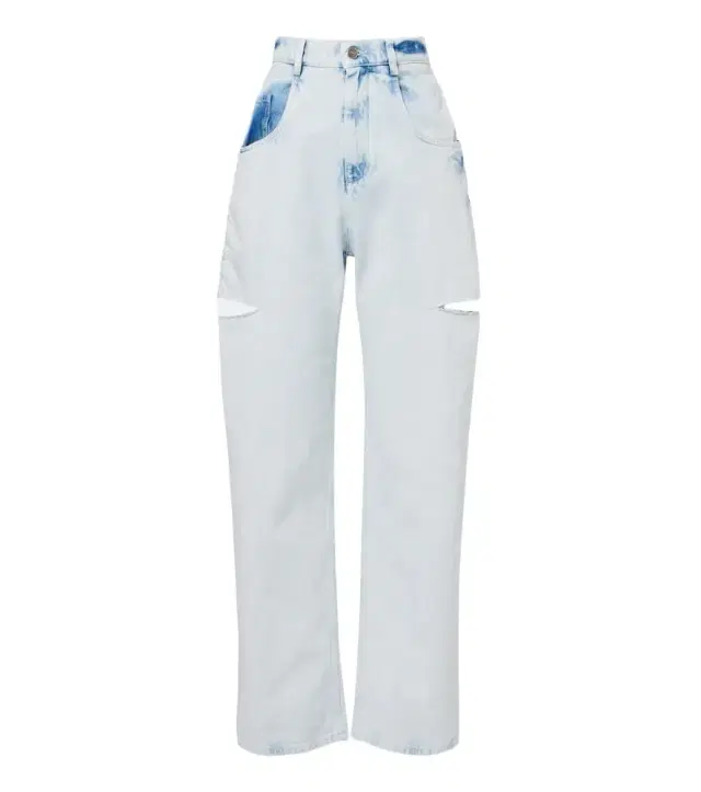 Maison Margiela Cutout barrel-leg jeans