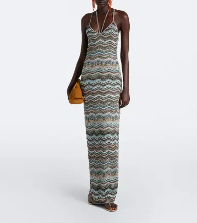 Missoni ZigZag lamé maxi dress | Thumbnail 2 Missoni ZigZag lamé maxi dress | Thumbnail 2