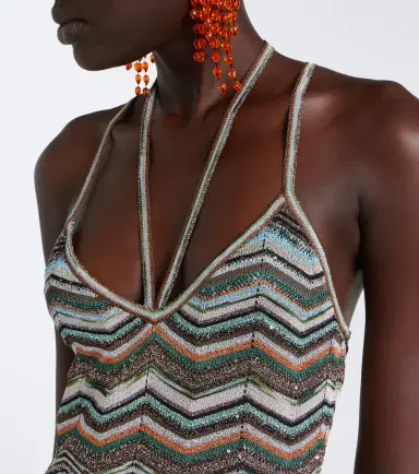 Missoni ZigZag lamé maxi dress | Thumbnail 4 Missoni ZigZag lamé maxi dress | Thumbnail 4