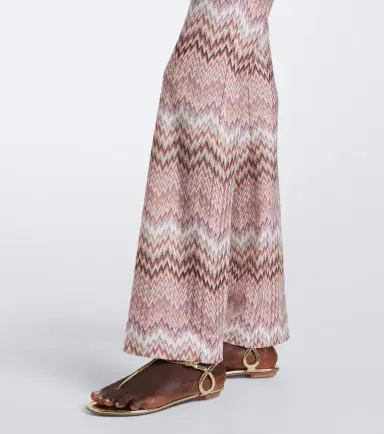 Missoni Zigzag high-rise flared pants | Thumbnail 4