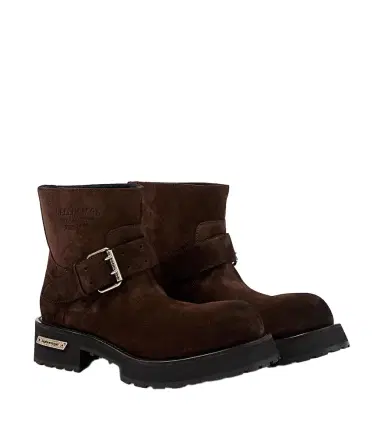 Balenciaga Venom suede biker boots | Thumbnail 1 Balenciaga Venom suede biker boots | Thumbnail 1
