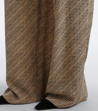 Balenciaga Logo silk pajama pants | Thumbnail 3 Balenciaga Logo silk pajama pants | Thumbnail 3