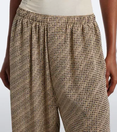 Balenciaga Logo silk pajama pants | Thumbnail 4 Balenciaga Logo silk pajama pants | Thumbnail 4