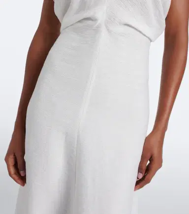 TOTEME Draped midi dress | Thumbnail 5 TOTEME Draped midi dress | Thumbnail 5