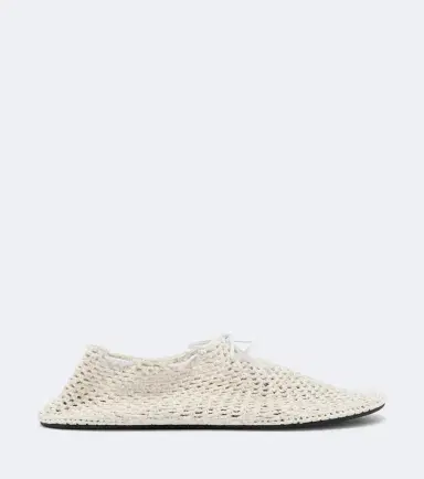 CHRISTEN Mandala crochet leather-trimmed flats | Thumbnail 3 CHRISTEN Mandala crochet leather-trimmed flats | Thumbnail 3