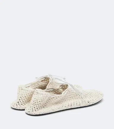 CHRISTEN Mandala crochet leather-trimmed flats | Thumbnail 4 CHRISTEN Mandala crochet leather-trimmed flats | Thumbnail 4