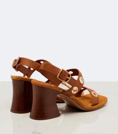 Chloe Chloé Embellished leather sandals | Thumbnail 4