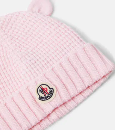 Moncler Enfant Baby virgin wool beanie | Thumbnail 3