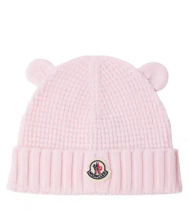 Moncler Enfant Baby virgin wool beanie | Thumbnail 1