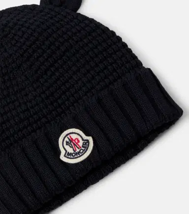 Moncler Enfant Baby virgin wool beanie | Thumbnail 3