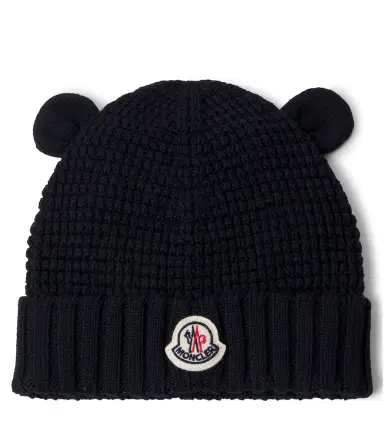 Moncler Enfant Baby virgin wool beanie | Thumbnail 1