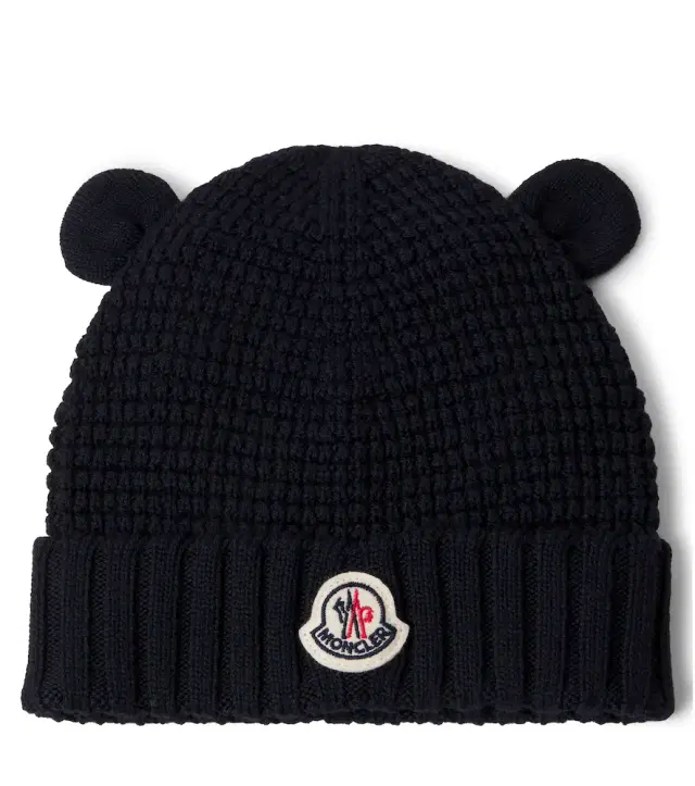 Baby virgin wool beanie