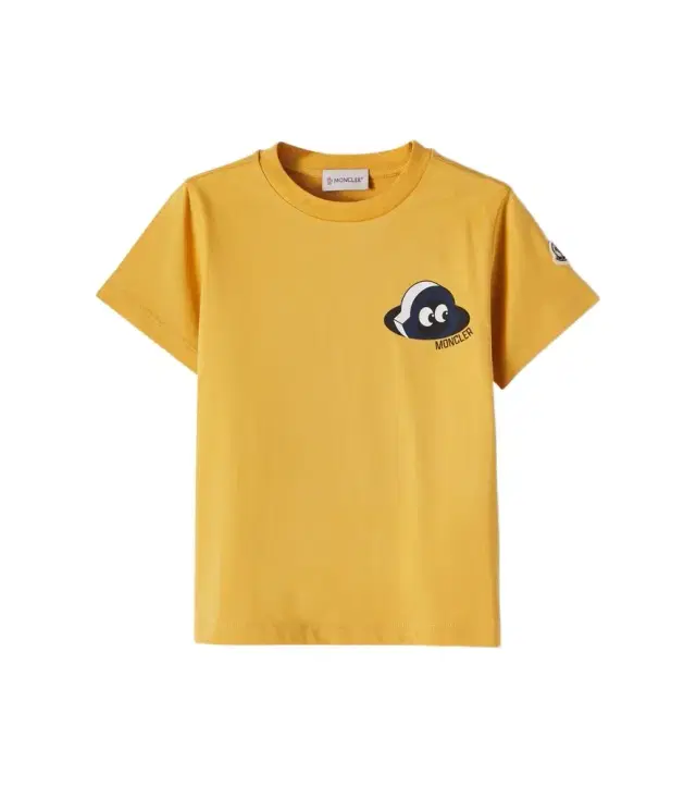 Moncler Enfant Printed cotton jersey T-shirt