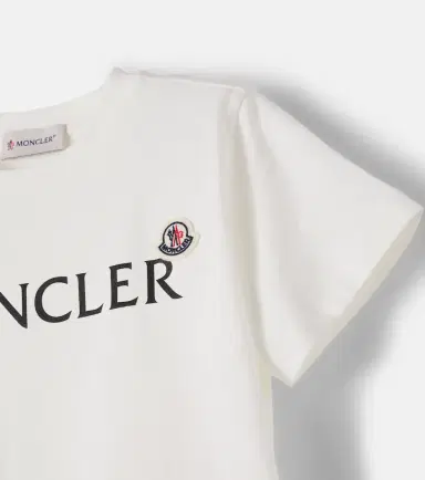 Moncler Enfant Logo cotton jersey T-shirt | Thumbnail 2